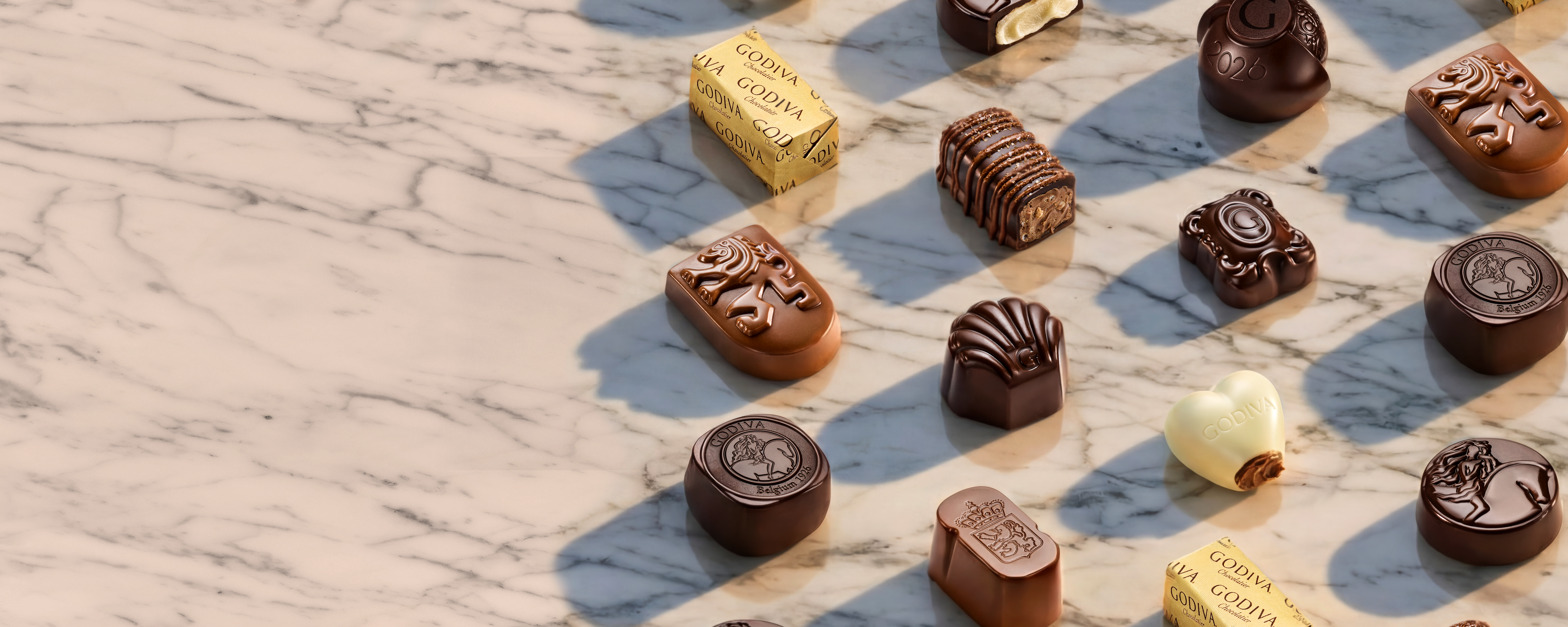 GODIVA Koleksiyonlarında Yer Alan Pralin Çikolata Seçenekleri