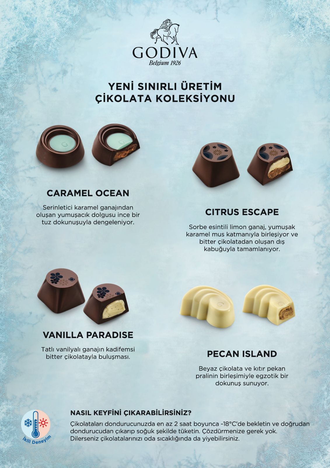 Limited Edition, 8 Adet Dondurulabilir Pralin