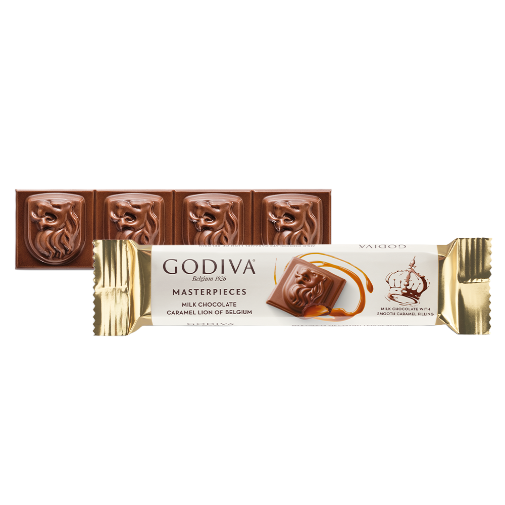 Masterpieces Sütlü Çikolatalı Karamelli Lion Bar (32 gr)