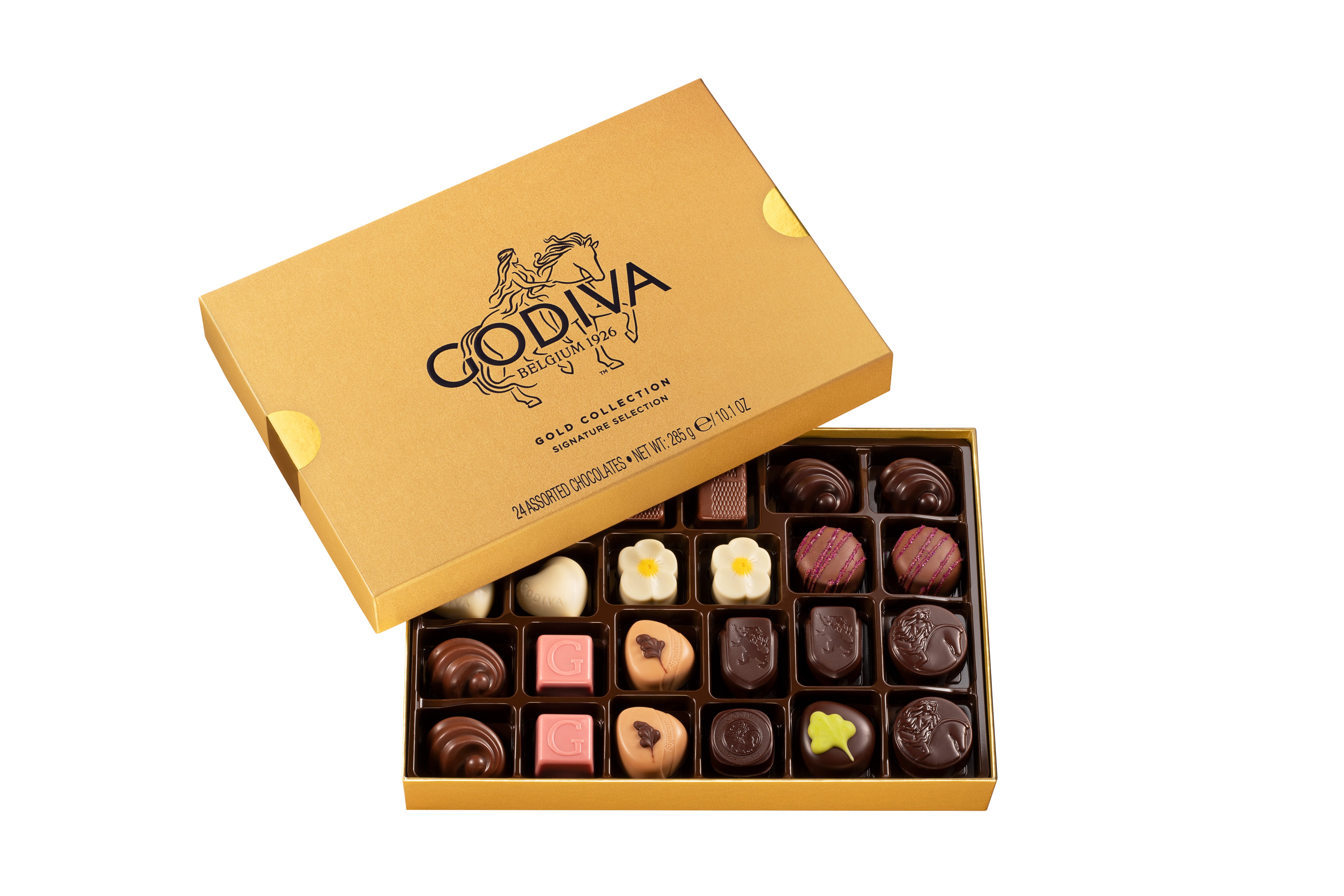 Gold Rigid Box 2026, 24 Adet Pralin