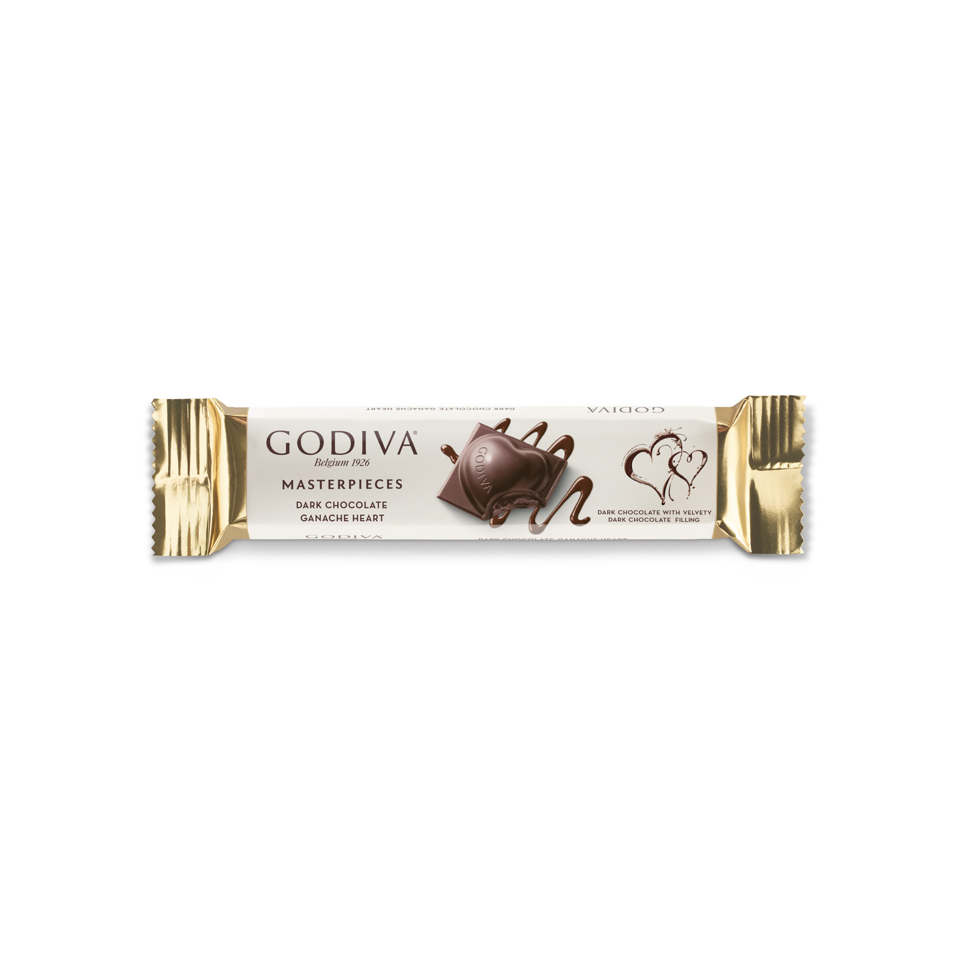 Masterpieces Dark Chocolate Heart Ganache Bar (30 gr)