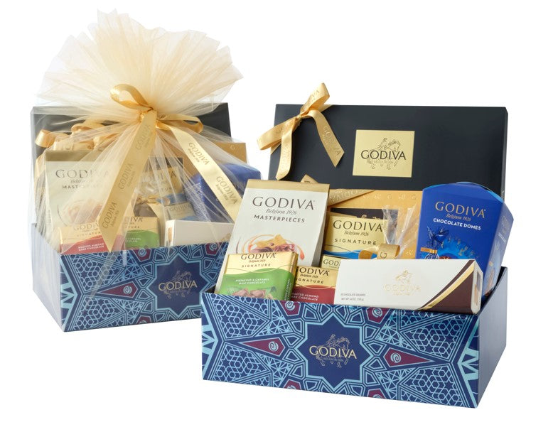 Bayram Özel Motifli Hediye Sepeti