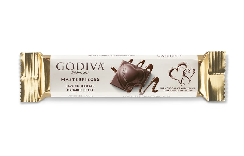 Masterpieces Dark Chocolate Heart Ganache Bar (30 gr)