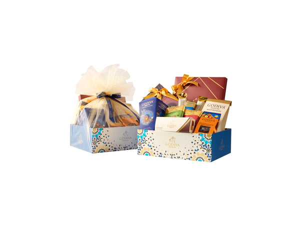 GODIVA Özel Motifli Hediye Sepeti