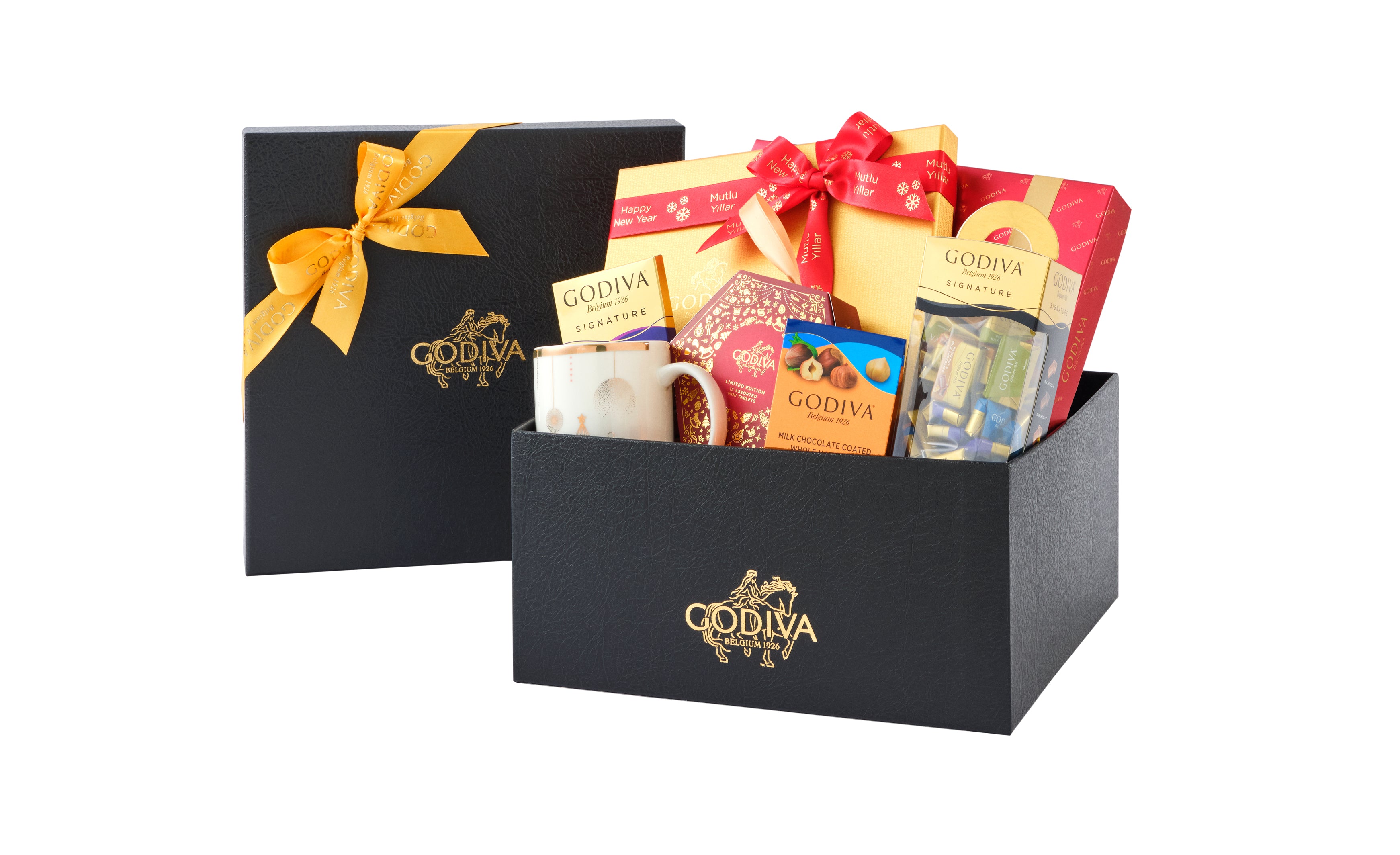 Premium Siyah Yeni Yıl Kutusu