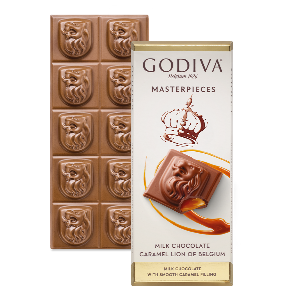 Masterpieces Karamel Dolgulu Sütlü Tablet Çikolata, 86gr