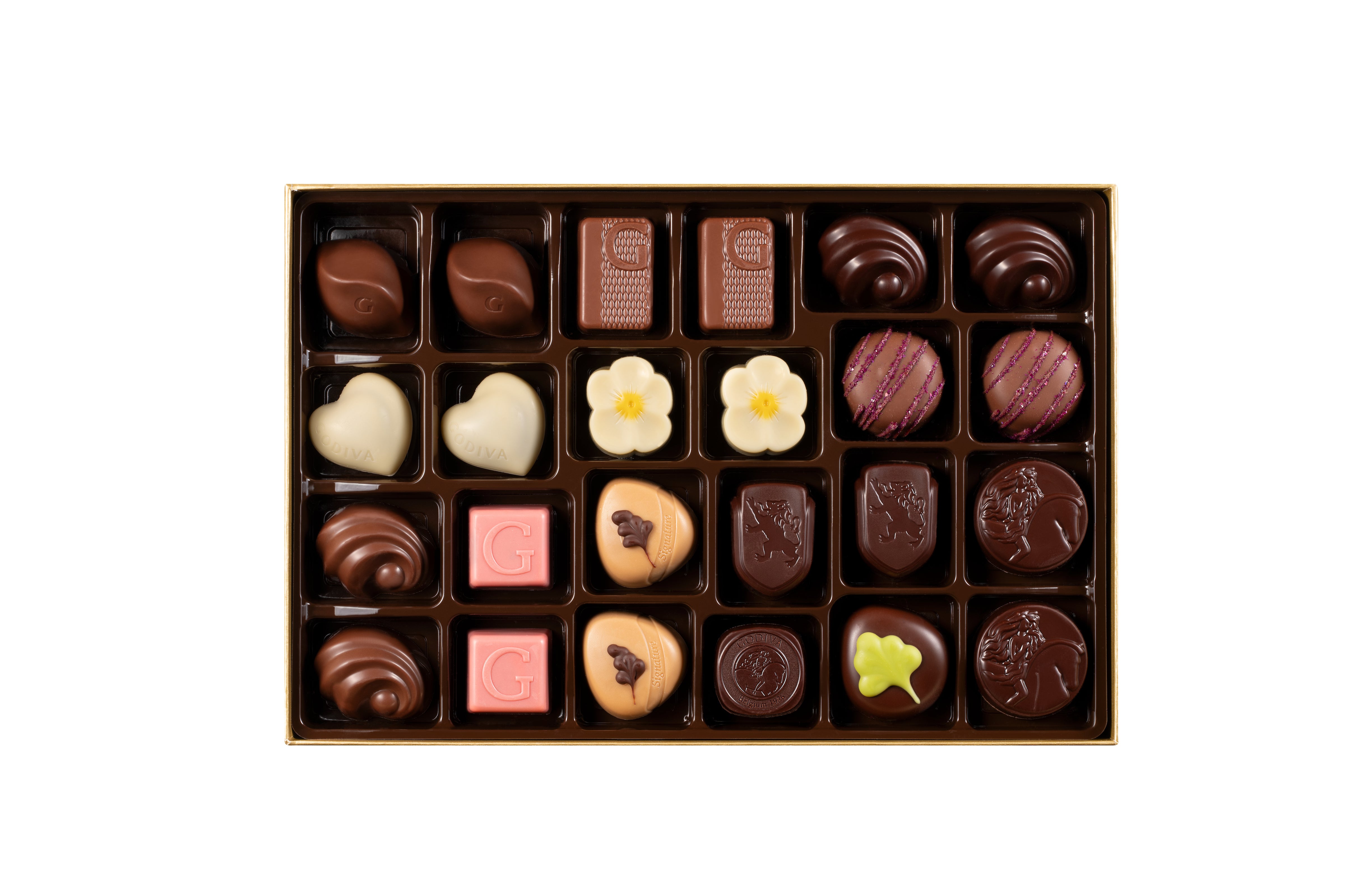 Gold Rigid Box 2026, 24 Adet Pralin