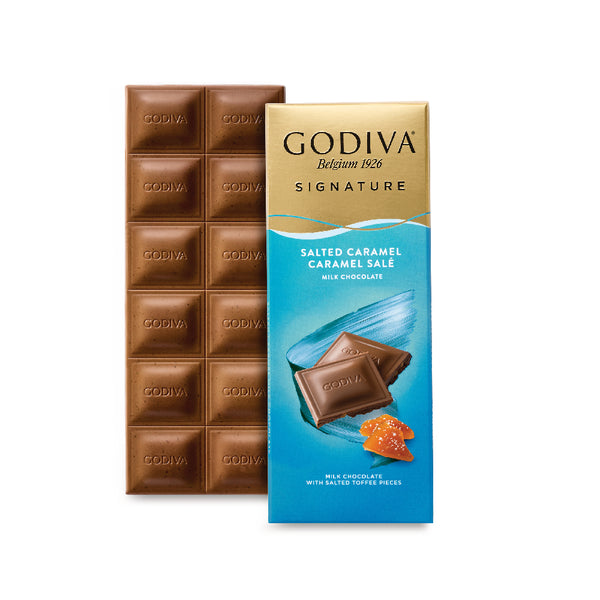 Tuzlu Karamelli Sütlü Tablet Çikolata, 90 gr